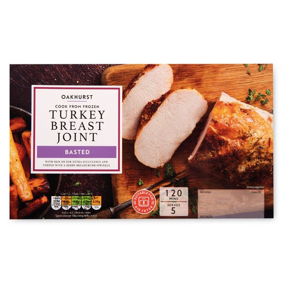 Oakhurst Basted Turkey Breast Joint 800g